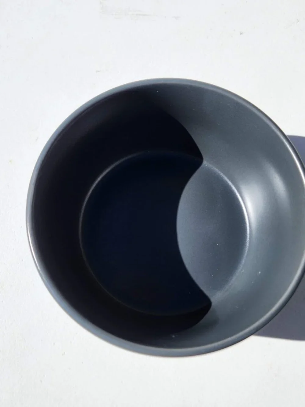 NEW Stone Lain Stoneware Round Bowl Dinnerware Gray Replacement Matte Minimalist